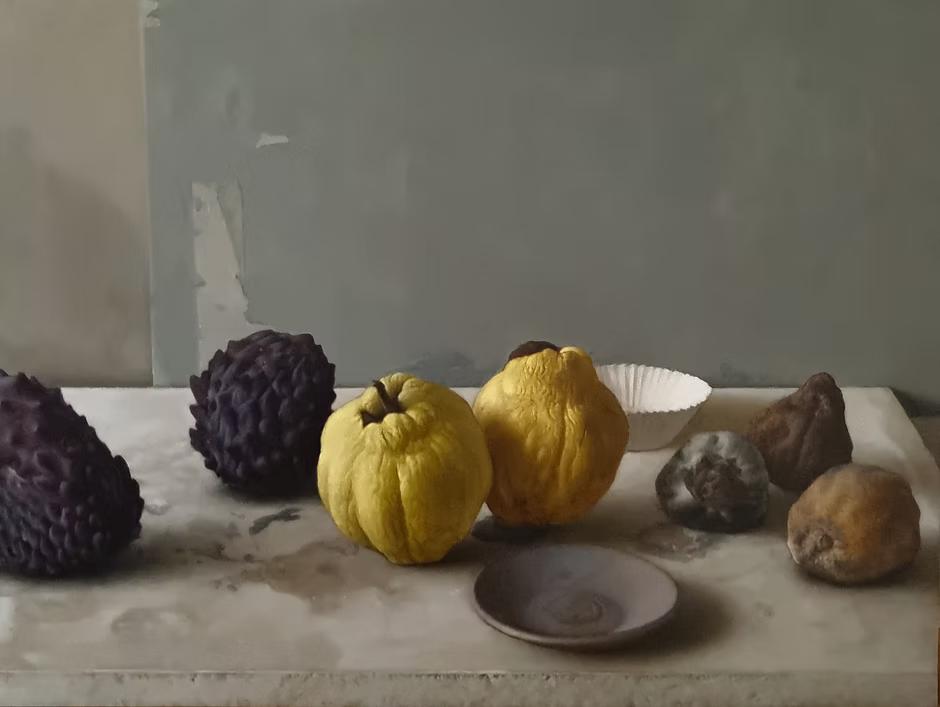 Composition with Quinces and Annonas