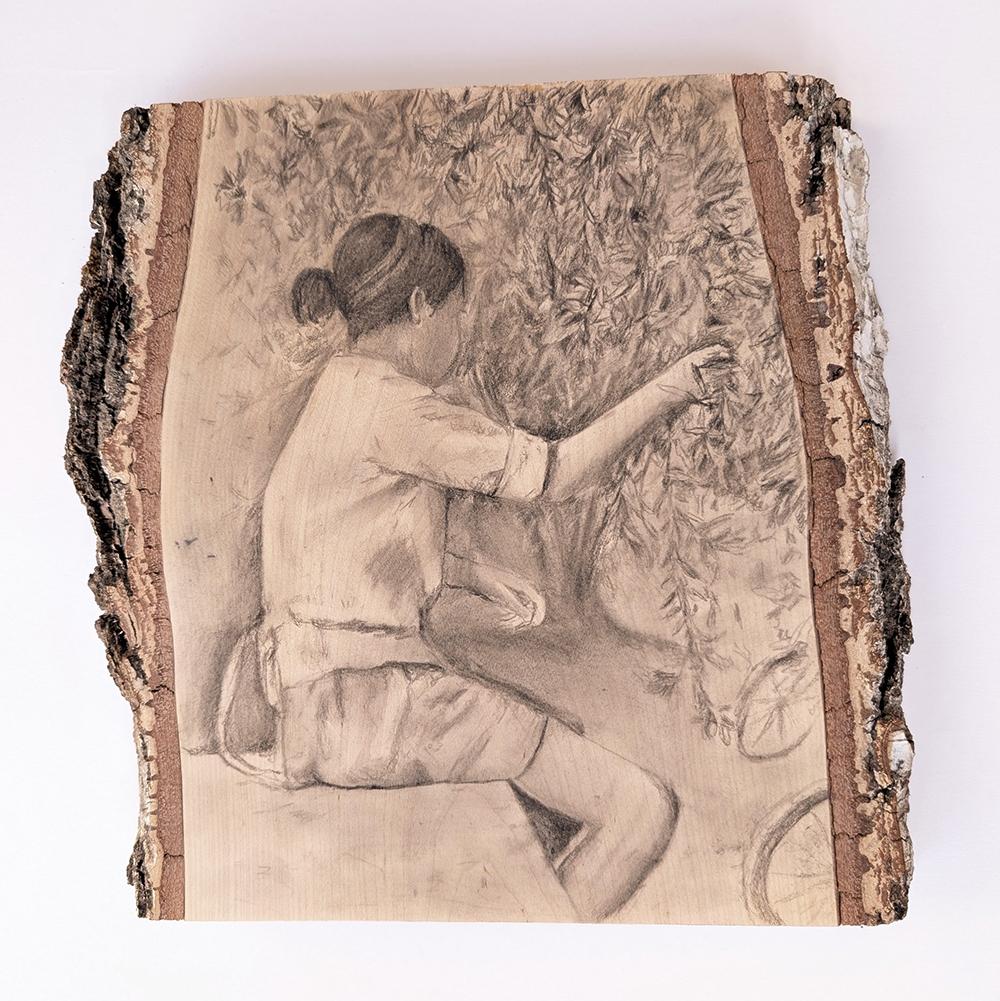 Girl Picking