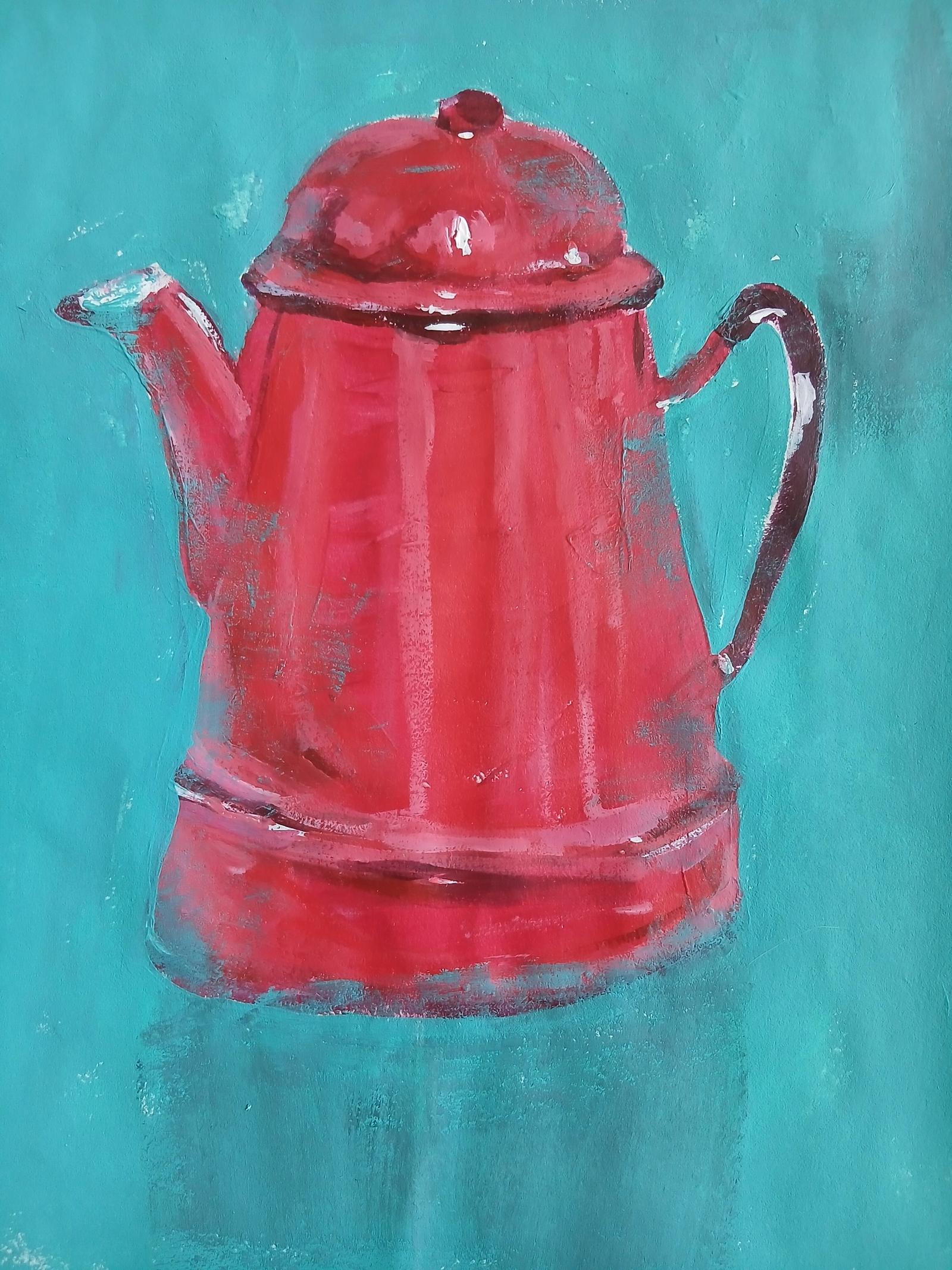The Red Coffee Pot