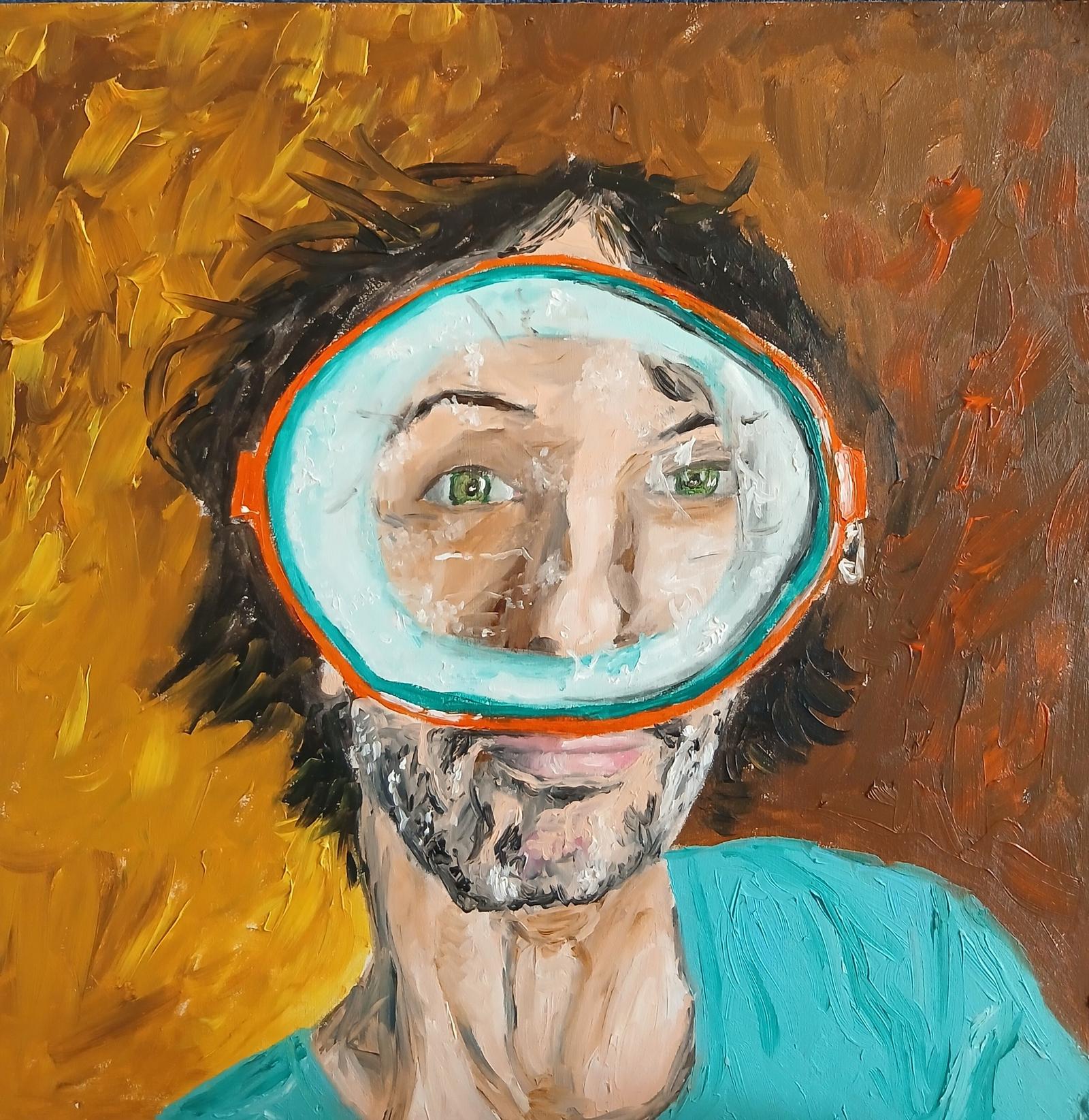 Damien with Vintage Goggles