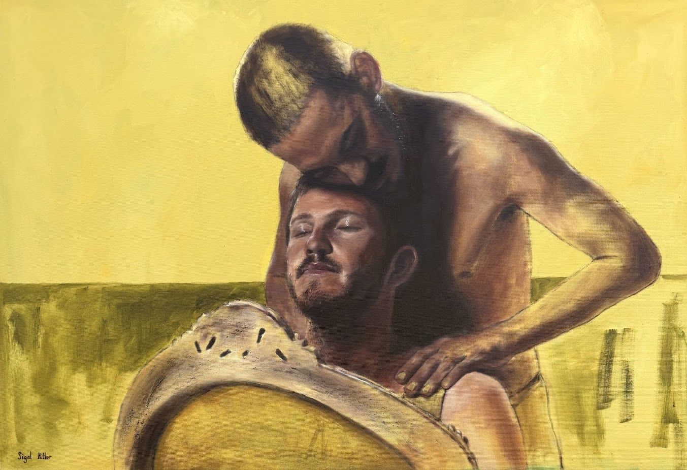Men in Yellow