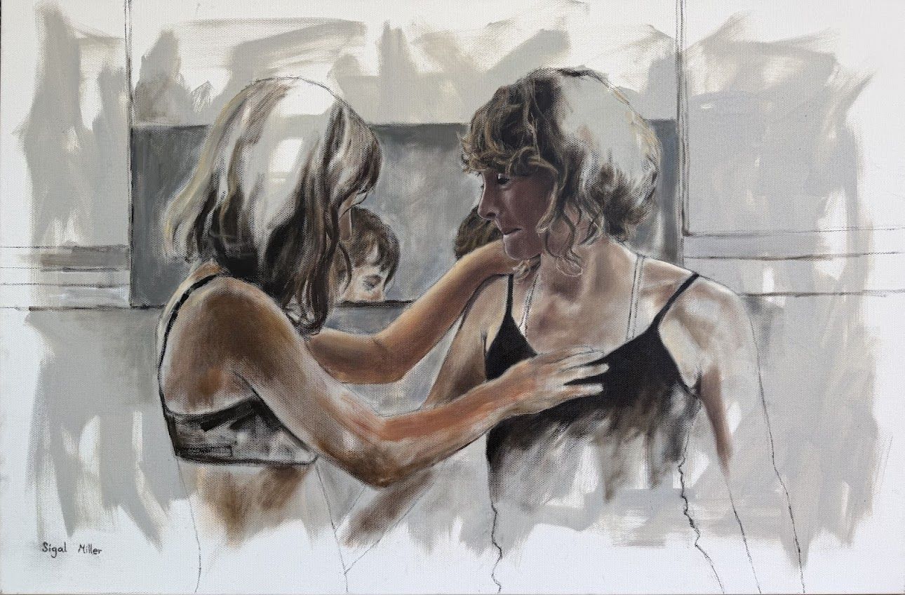 Two by the Mirror