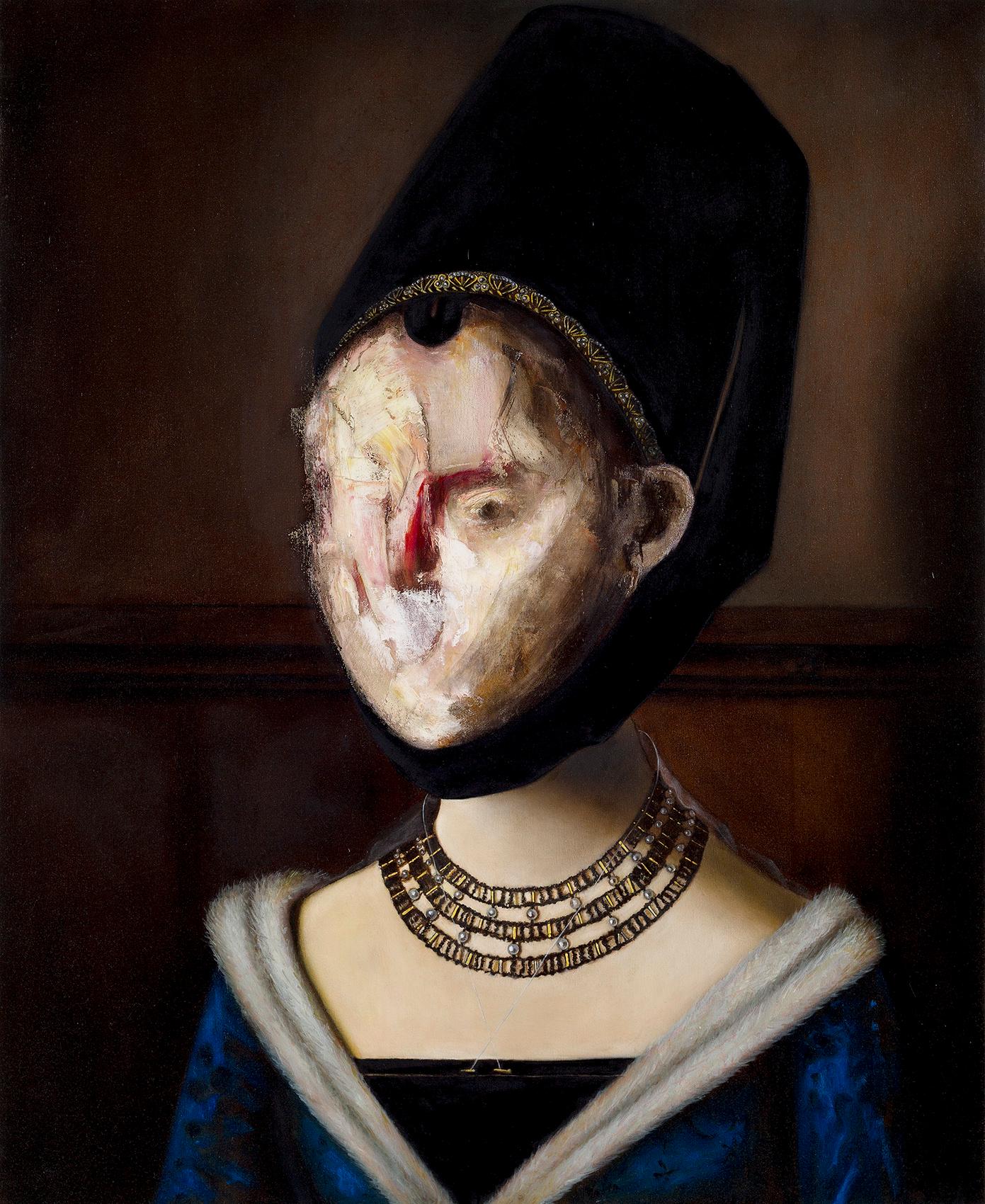 Portrait of a Young Girl after Petrus Christus