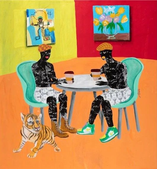 Two Boys and a Basquiat