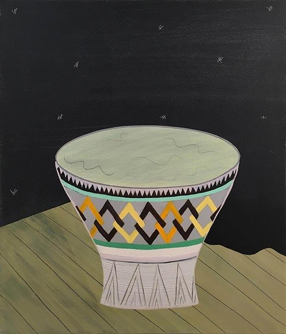 Drum, Night and Curtain