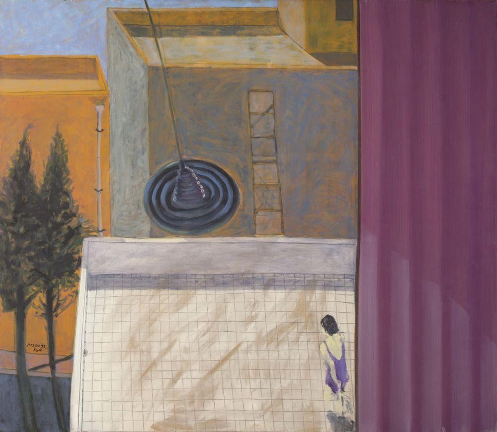 Girl at the Balcony