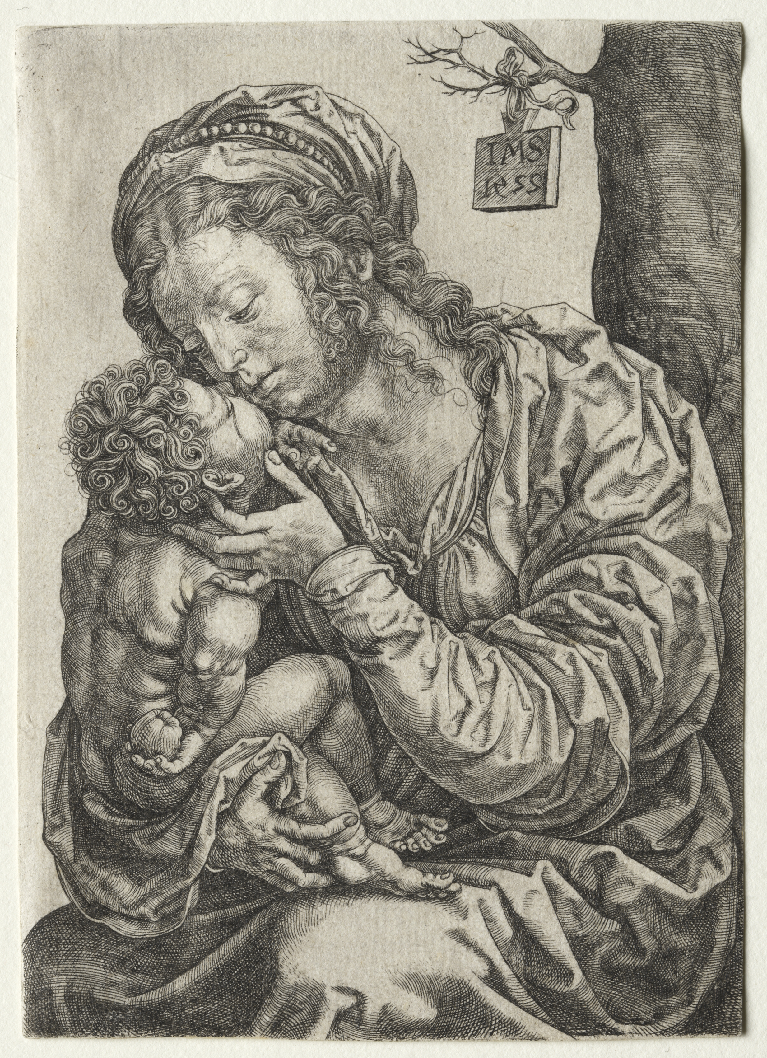 The Virgin Seated at the Foot of a Tree