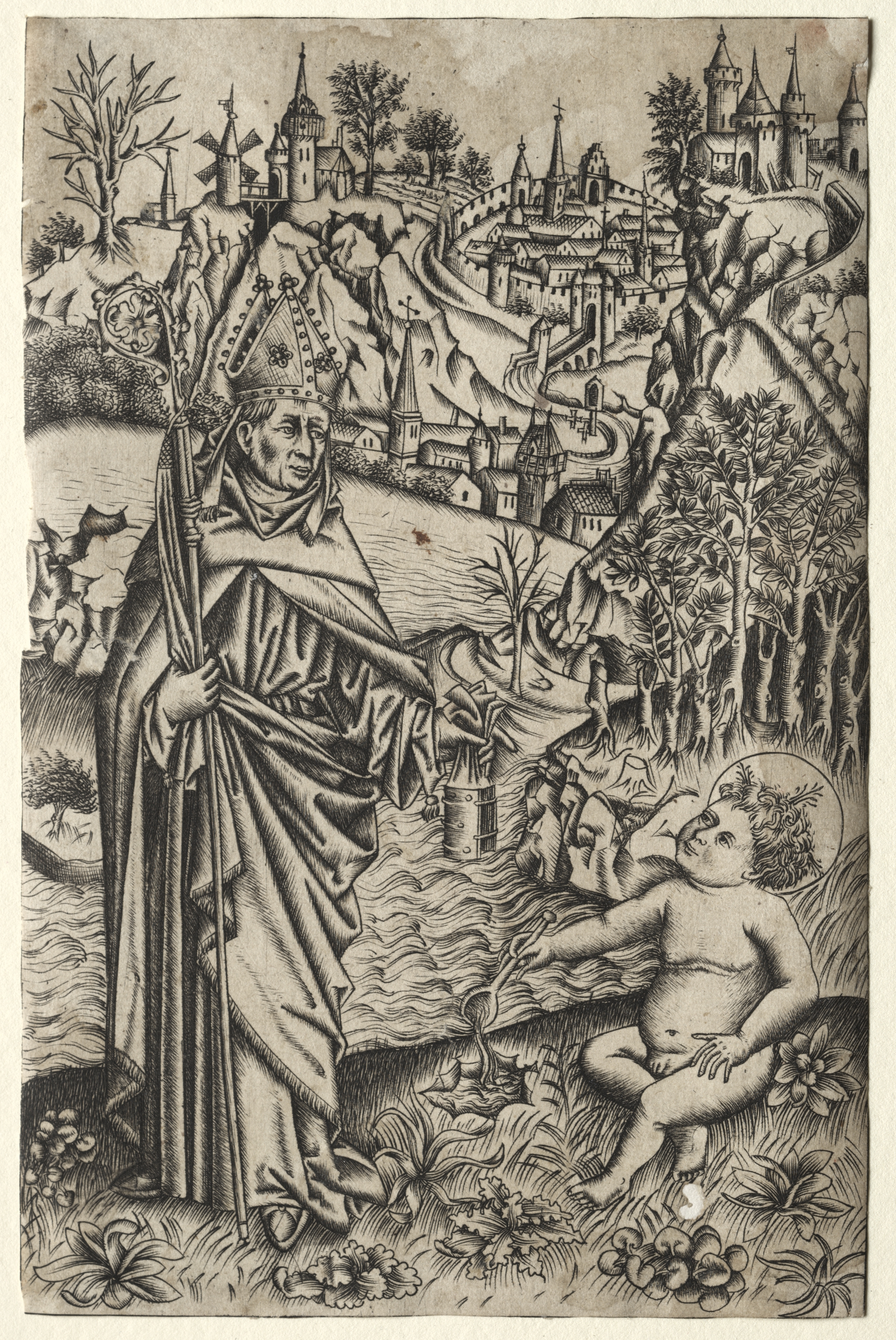 St. Augustine and the Child on the Seashore
