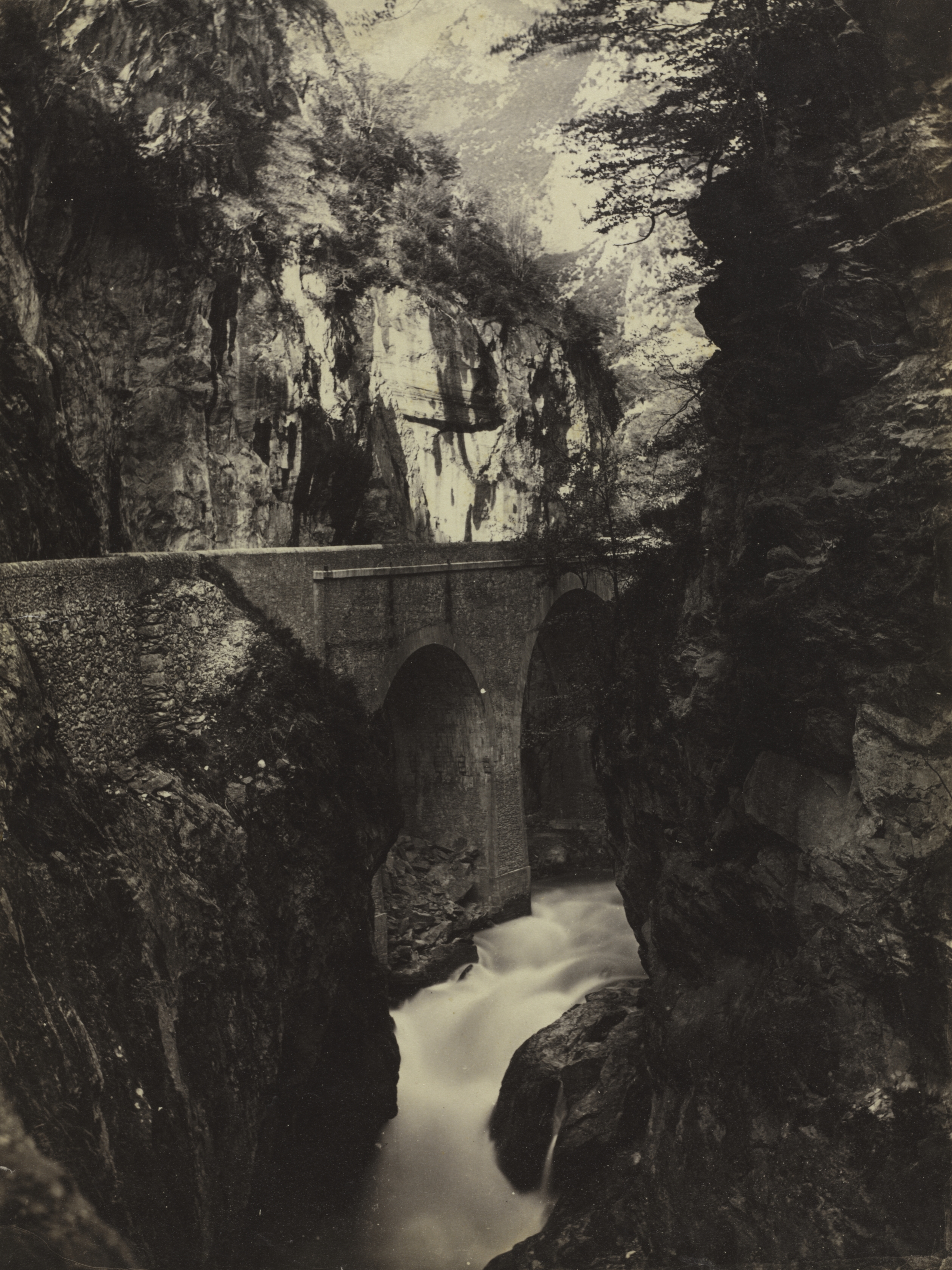 Road to Eaux-Chaudes, Pyrenees (recto)