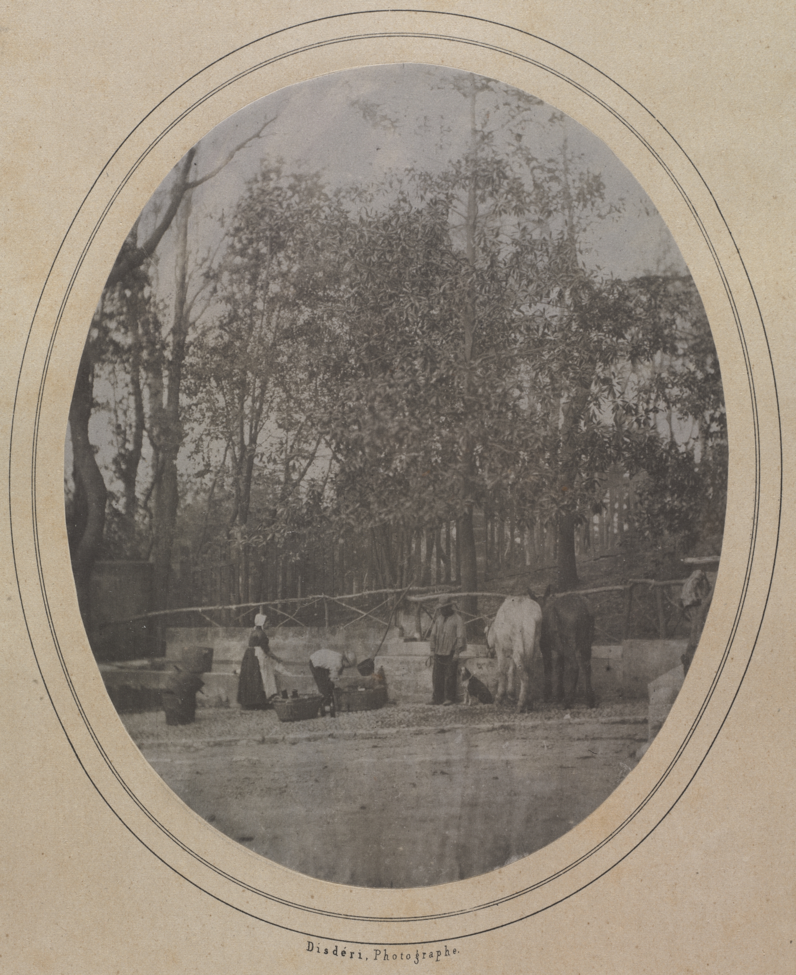 Village Scene (Southern France)